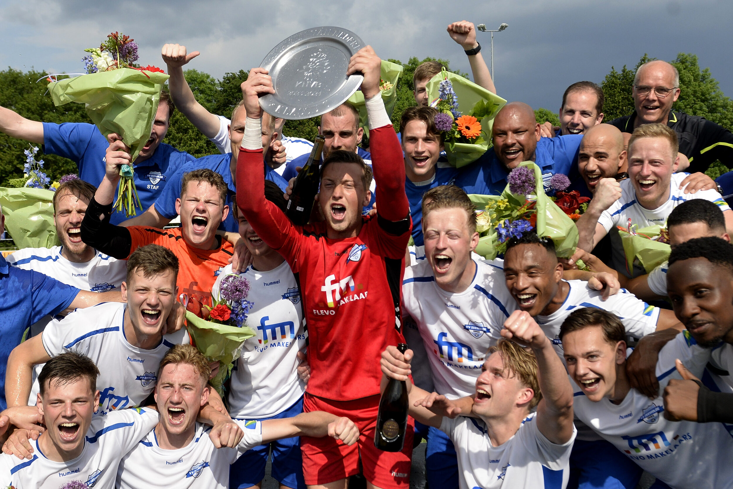 VV Zeewolde in gala voorstelling naar het kampioenschap!