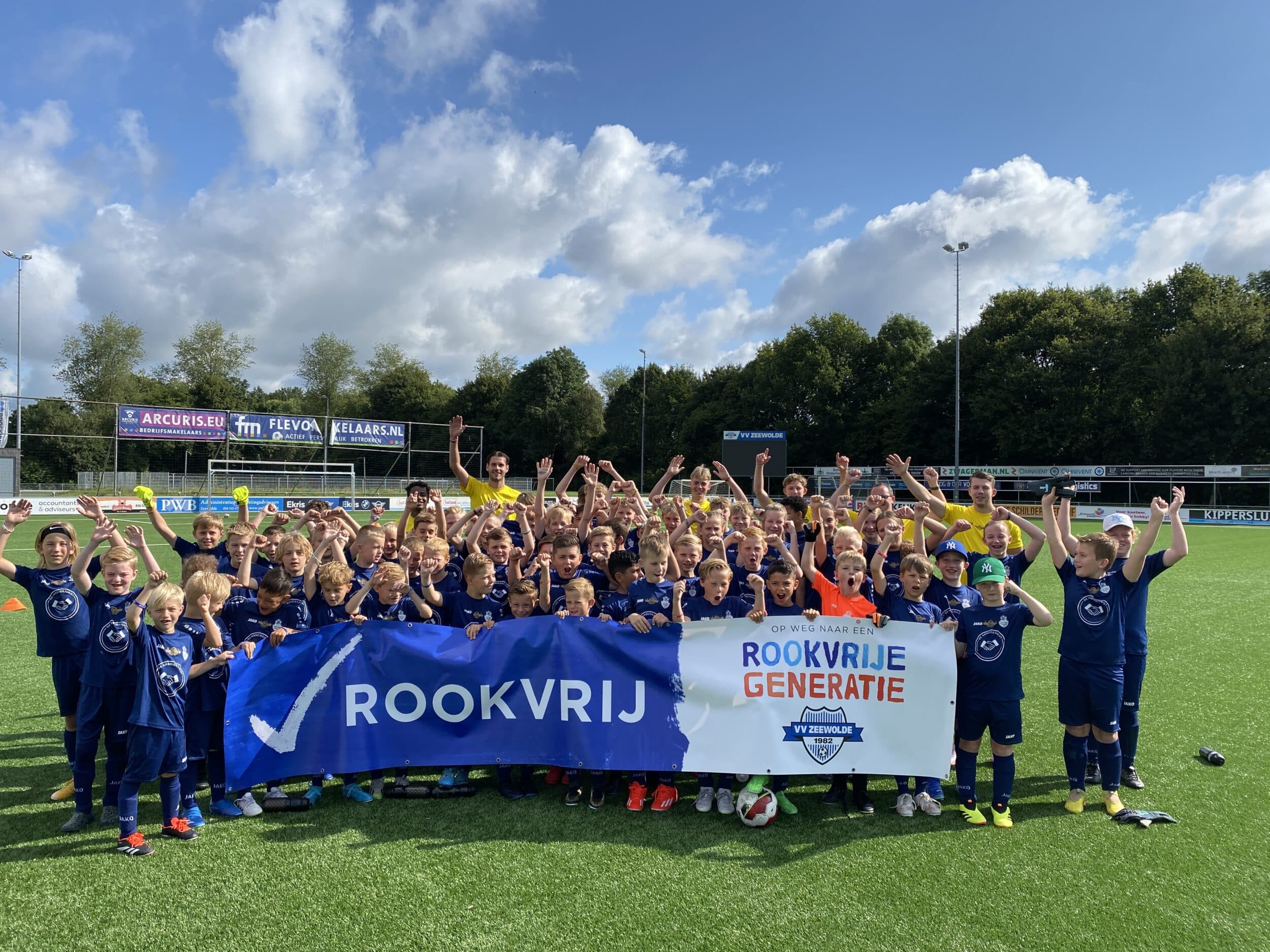 Vanaf 1 augustus 2024 hebben wij een Rookvrij Sportpark de Horst!